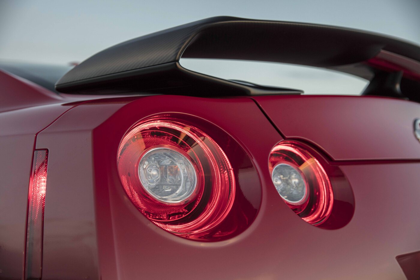 GT-R taillight and spoiler